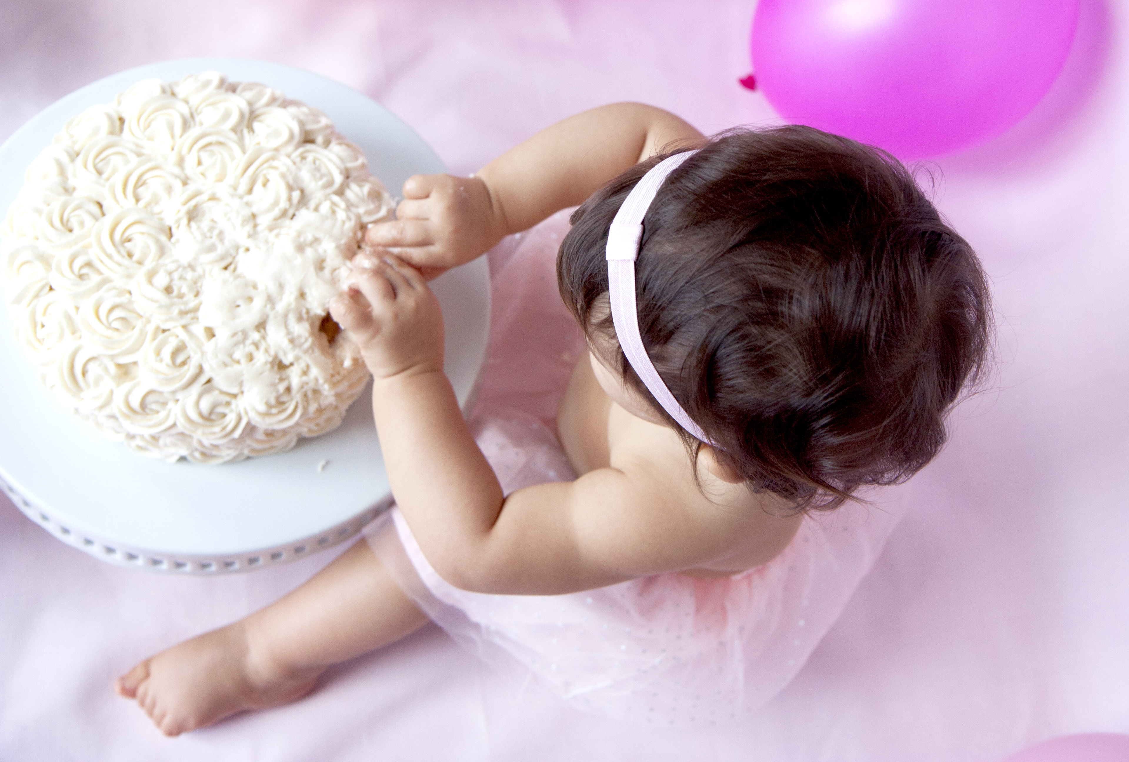 1 year old Girl Smash Cake